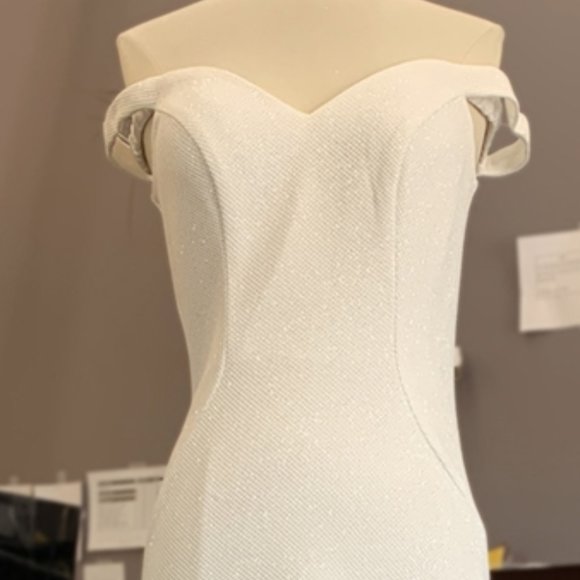 Off Shoulder Mermaid Sweetheart Dress ACKS010 - Picture 4 of 8